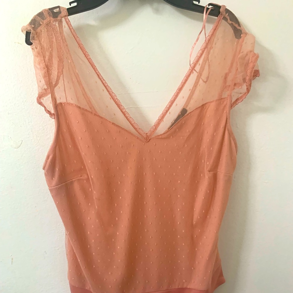 Blush pink bodysuit